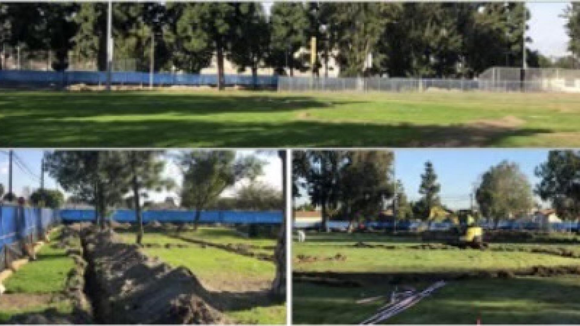 Heartwell Park Field Turf Project