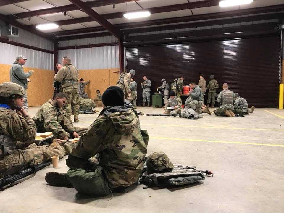 army reserve facility stock photo
