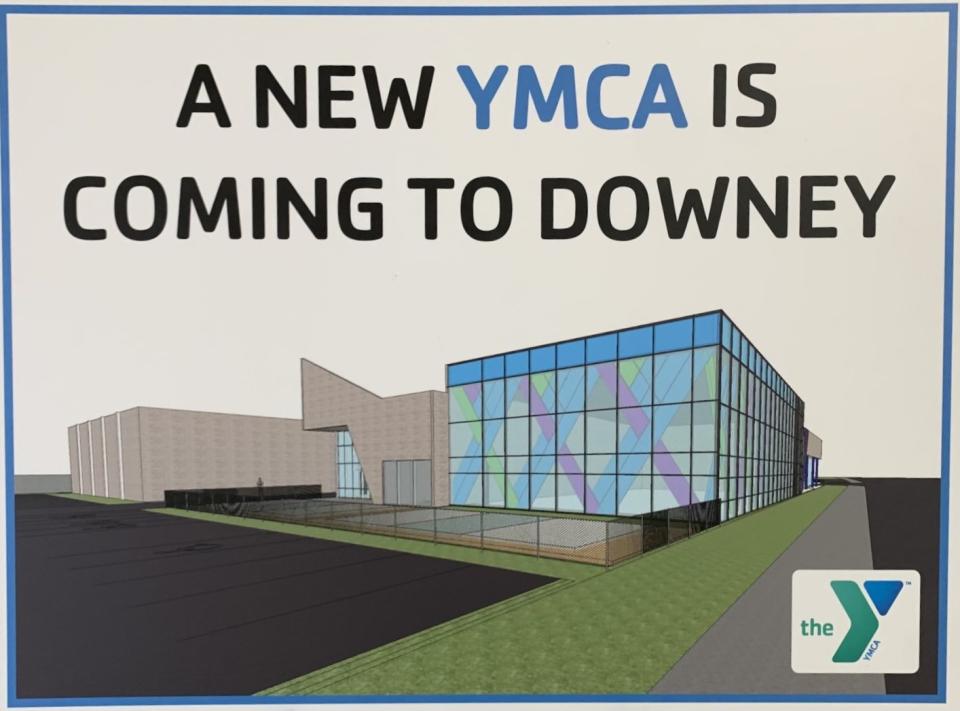 A new YMCA is coming to Downey poster